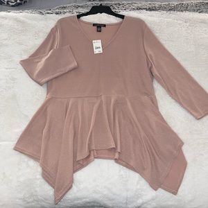 Versona Baby Pink Top, Size XL